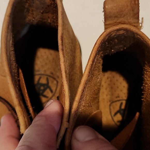 Ariat leather boots women's size 7.5 B - Picture 8 of 10